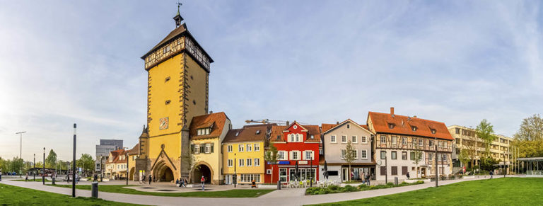 Abrissarbeiten in Reutlingen